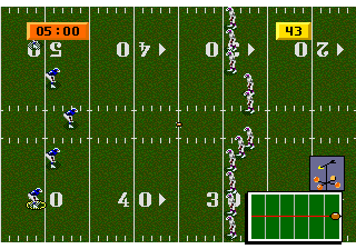 NFL Sports Talk Football '93 screenshot 4 for Sega Mega Drive
